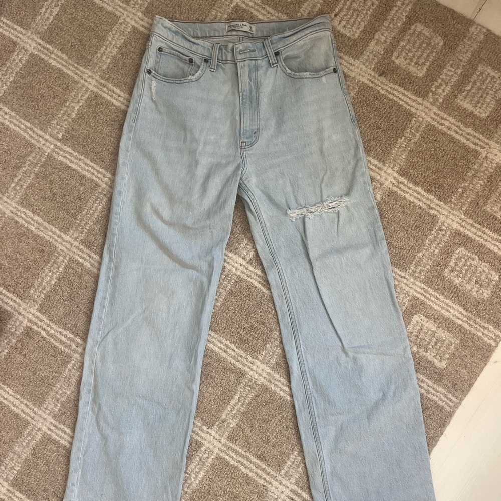 Light Wash Abercrombie Jeans